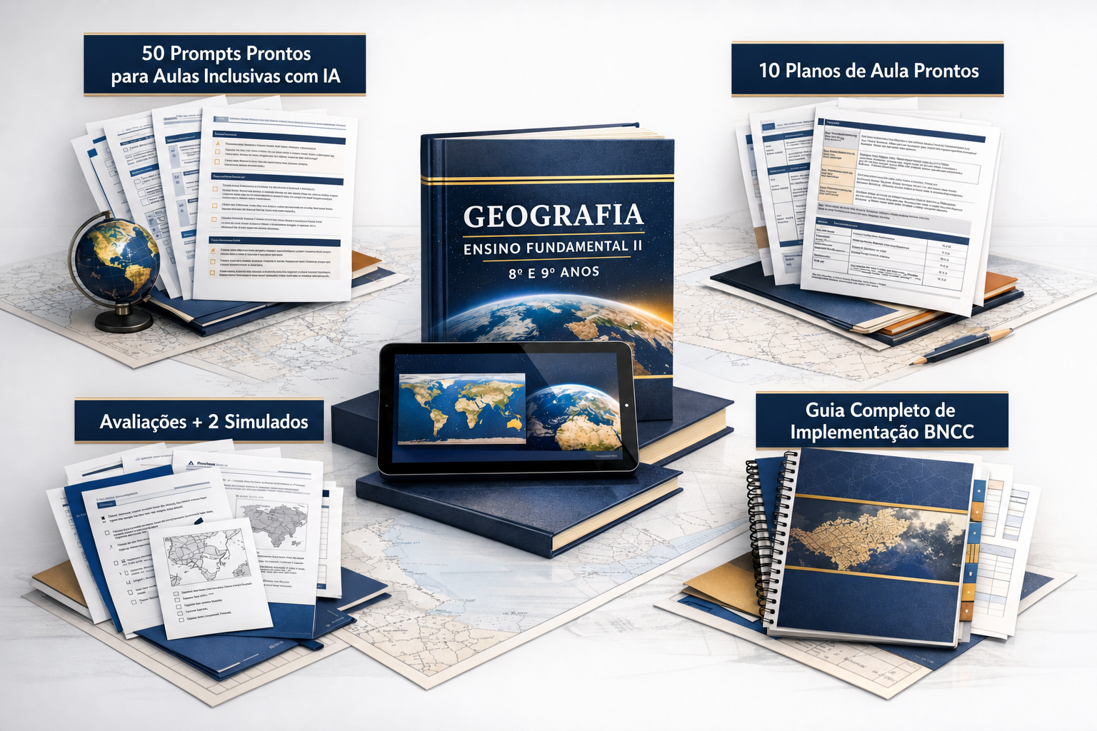 Bônus Exclusivos para Professores de Geografia