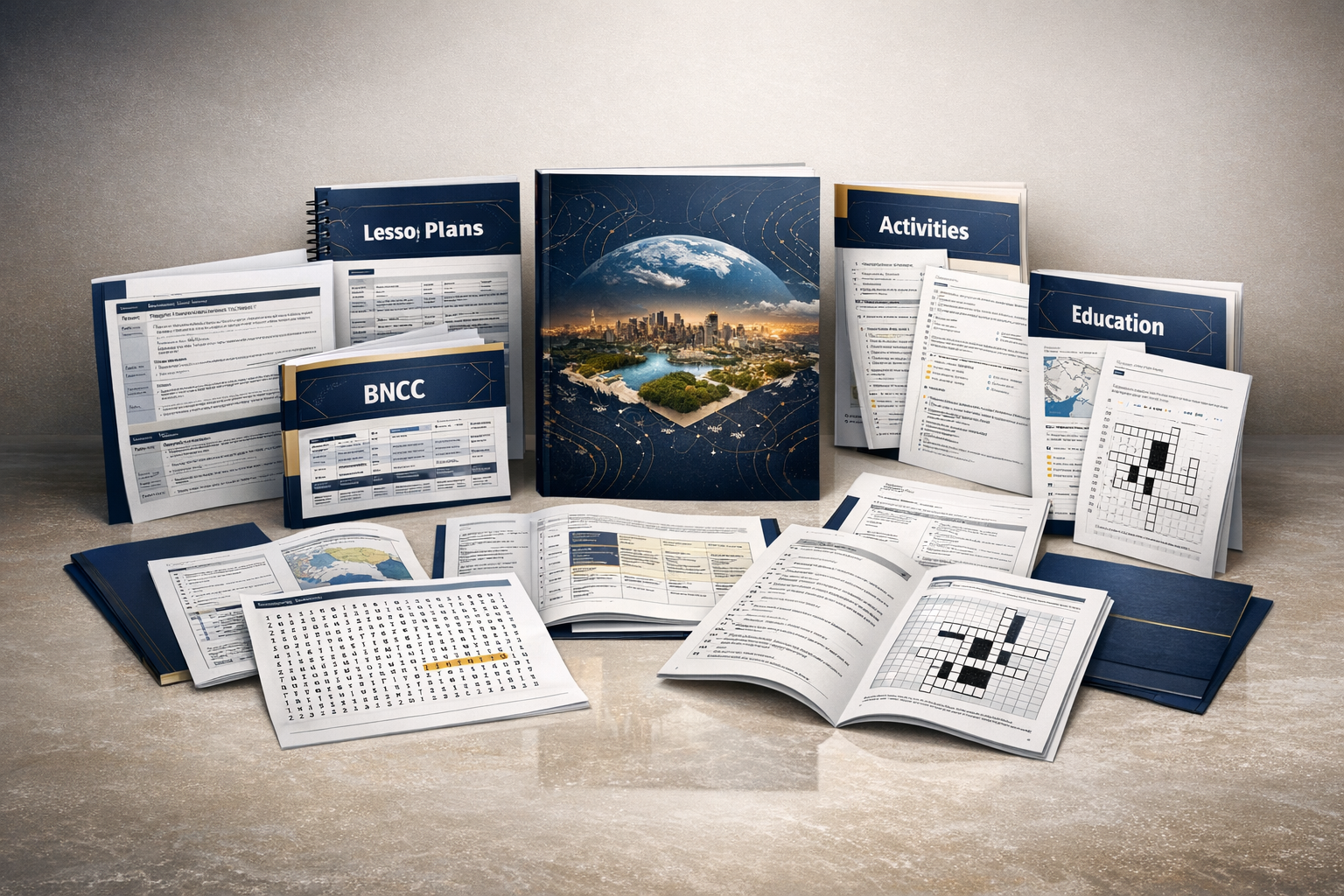 Tudo o que o professor recebe no material completo de Geografia BNCC